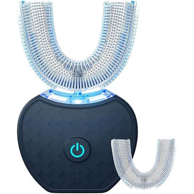 OEM Brosse À Dents Électrique Automatique, Noire, Brosse À Dents Sonique En Forme De U, Avec Têtes De Brosse Remplaçables, Peut Être Utilisée Pour Le Blanchiment Des Dents. Publicité OEM Brosse À Dents Électrique Automatique, Noire, Brosse À Dents Sonique En Forme De U, Avec Têtes De Brosse Remplaçables, Peut Être Utilisée Pour Le Blanchiment Des Dents. Publicité