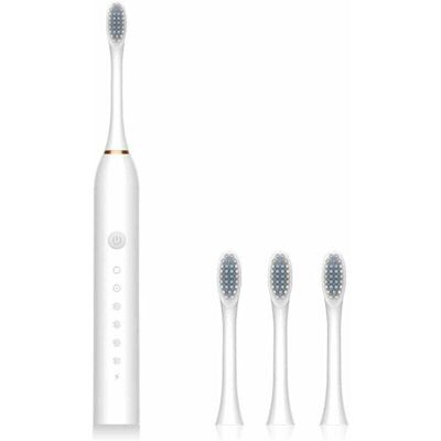 OEM Brosse À Dents Électrique Portable Ipx7 Étanche Rechargeable 6 Vitesses Brosse À Dents Maison Salle De Bain Dispositif De Nettoyage, Blanc-crezuo - Publicité OEM Brosse À Dents Électrique Portable Ipx7 Étanche Rechargeable 6 Vitesses Brosse À Dents Maison Salle De Bain Dispositif De Nettoyage, Blanc-crezuo - Publicité