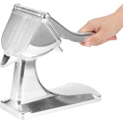 OEM Presse-agrumes Manuel En Alliage D'Aluminium, Mini Presse-fruits, Presse-oranges, Extracteur De Jus, Accessoires De Cuisine Multifonctionnels Argentés - Publicité OEM Presse-agrumes Manuel En Alliage D'Aluminium, Mini Presse-fruits, Presse-oranges, Extracteur De Jus, Accessoires De Cuisine Multifonctionnels Argentés - Publicité