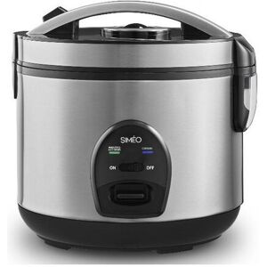 Simeo - Cuiseur à riz 3l 500w inox/noir crm230 - inox et noir - Publicité