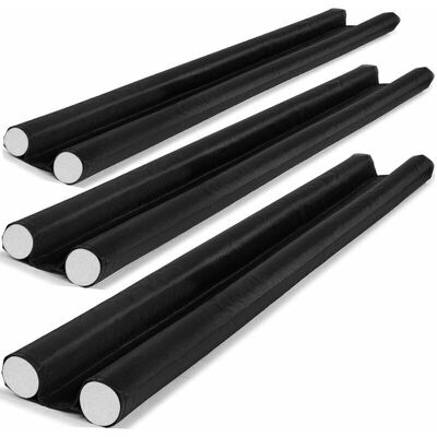 OEM Lot De 3x Boudins De Porte 92cm Isolant Porte Froid Protection Bruit Économie Énergie Coupe-vent Chambres Double-face Découpable - Publicité OEM Lot De 3x Boudins De Porte 92cm Isolant Porte Froid Protection Bruit Économie Énergie Coupe-vent Chambres Double-face Découpable - Publicité