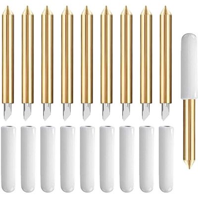 OEM Lot De 10 Lames À Pointe Fine De Qualité Supérieure Compatibles Avec Machines De Découpe Maker/maker 3, Compatibles Avec Explore Air/air 2/explore Air 3 (lames À Pointe Fine De Qualité-dou - Publicité OEM Lot De 10 Lames À Pointe Fine De Qualité Supérieure Compatibles Avec Machines De Découpe Maker/maker 3, Compatibles Avec Explore Air/air 2/explore Air 3 (lames À Pointe Fine De Qualité-dou - Publicité