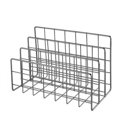 ENLENK Support De Rangement En Papier À Lettres En Métal Avec 3 Compartiments, Le Support De Livre En Métal Peut Ranger Vos Documents, Journaux, Livres (noir Brillant) - Publicité ENLENK Support De Rangement En Papier À Lettres En Métal Avec 3 Compartiments, Le Support De Livre En Métal Peut Ranger Vos Documents, Journaux, Livres (noir Brillant) - Publicité