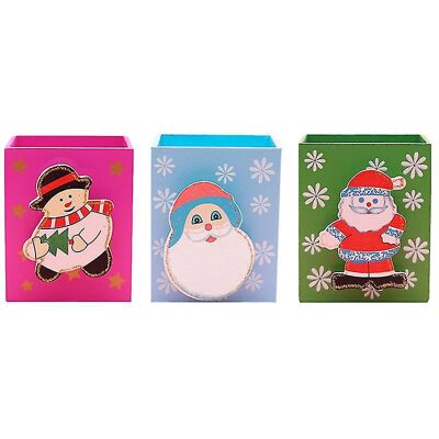 YUDO 3 Porte-stylos De Noël - Publicité YUDO 3 Porte-stylos De Noël - Publicité