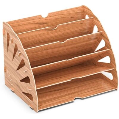OEM Rangement De Bureau organisateur De Bureau En Bois, Boîte De Rangement Pour Fichiers, Lettres, Papiers A4, Documents A--crezuo - Publicité OEM Rangement De Bureau organisateur De Bureau En Bois, Boîte De Rangement Pour Fichiers, Lettres, Papiers A4, Documents A--crezuo - Publicité