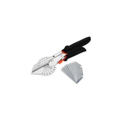 OEM Cisailles D'Angle – Cisailles À Onglets Multi-angles De 45 À 135 Degrés, Ciseaux D'Électricien Polyvalents Pour Couper Le Liège, Le Plastique, Le Pvc, Comprend 10 Lames De Rechange - Publicité OEM Cisailles D'Angle – Cisailles À Onglets Multi-angles De 45 À 135 Degrés, Ciseaux D'Électricien Polyvalents Pour Couper Le Liège, Le Plastique, Le Pvc, Comprend 10 Lames De Rechange - Publicité