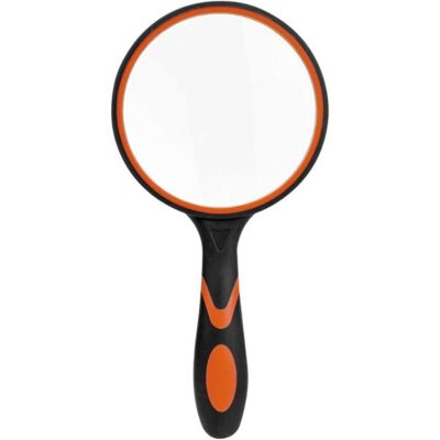 FOGSHIELD Grande Loupe De Lecture En Verre Pour Livres Scientifiques, Journaux, Lecture, Insectes, Passe-temps, Observation De Qualité Supérieure,noir Et Orange - Publicité FOGSHIELD Grande Loupe De Lecture En Verre Pour Livres Scientifiques, Journaux, Lecture, Insectes, Passe-temps, Observation De Qualité Supérieure,noir Et Orange - Publicité