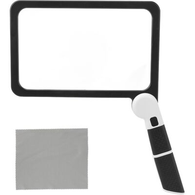 OEM Loupe Pliante De Poche, 48 Led, Grossissement 5x, Loupe De Lecture Et D'Écriture À Led - Publicité OEM Loupe Pliante De Poche, 48 Led, Grossissement 5x, Loupe De Lecture Et D'Écriture À Led - Publicité
