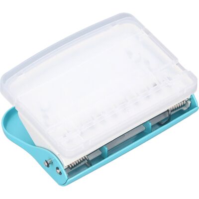 LBVIE Reliure Spirale Portable Pour Cahiers Aux Formats A4, A5, A6 Et A7, Avec Trous Ronds, Bleu Clair, Idéale Pour La Maison Ou L'École. Publicité LBVIE Reliure Spirale Portable Pour Cahiers Aux Formats A4, A5, A6 Et A7, Avec Trous Ronds, Bleu Clair, Idéale Pour La Maison Ou L'École. Publicité