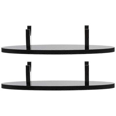 FATRD Lot De 2 Porte-stylos En Acrylique, Présentoir, Support Pour Pinceaux De Maquillage, Porte-stylos En Acrylique Pour Fournitures De Bureau.-12.7x3cm-black - Publicité FATRD Lot De 2 Porte-stylos En Acrylique, Présentoir, Support Pour Pinceaux De Maquillage, Porte-stylos En Acrylique Pour Fournitures De Bureau.-12.7x3cm-black - Publicité