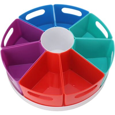 MCKENSA Boîte De Rangement De Bureau Rotative À 360° Avec Compartiments Amovibles, Porte-stylos Et Organiseur De Fournitures De Bureau Pour Stylos Et Pinceaux. Publicité MCKENSA Boîte De Rangement De Bureau Rotative À 360° Avec Compartiments Amovibles, Porte-stylos Et Organiseur De Fournitures De Bureau Pour Stylos Et Pinceaux. Publicité