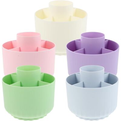 PUNNYB De Bureau En Plastique Multi Compartiments 5 Porte Stylos - Publicité PUNNYB De Bureau En Plastique Multi Compartiments 5 Porte Stylos - Publicité