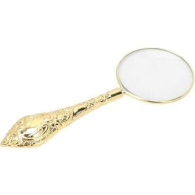 OEM Loupe À Poignée En Métal Vintage, Loupe De 45 Mm, Loupe De Lecture Portable, Décoration De Bureau - Grossissement 5x, Or - Publicité OEM Loupe À Poignée En Métal Vintage, Loupe De 45 Mm, Loupe De Lecture Portable, Décoration De Bureau - Grossissement 5x, Or - Publicité