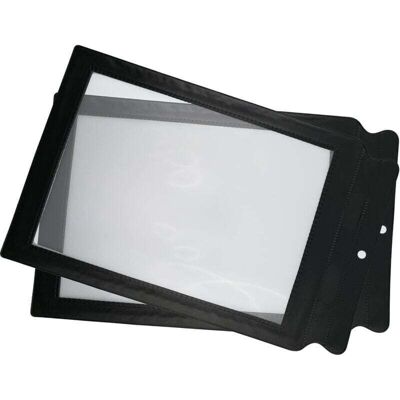 OEM Lot De 2 Grosses Loupes De Lecture A4 - Très Légères Et Incassables - Pour Personnes Âgées - Lentille A4 - Grossissement 3 Fois - Pour Livres, Journaux, Cartes - Publicité OEM Lot De 2 Grosses Loupes De Lecture A4 - Très Légères Et Incassables - Pour Personnes Âgées - Lentille A4 - Grossissement 3 Fois - Pour Livres, Journaux, Cartes - Publicité
