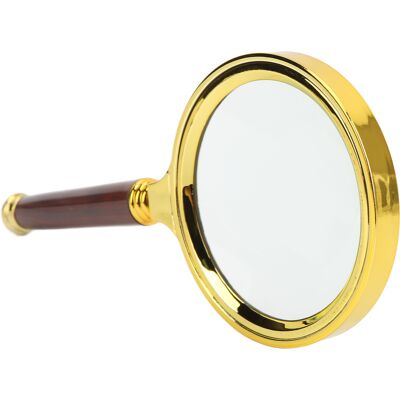 LBVIE Loupe En Verre Optique Haute Transparence Ultra-claire, Petite Loupe Largement Utilisée Pour La Lecture Et L'Apprentissage - Publicité LBVIE Loupe En Verre Optique Haute Transparence Ultra-claire, Petite Loupe Largement Utilisée Pour La Lecture Et L'Apprentissage - Publicité