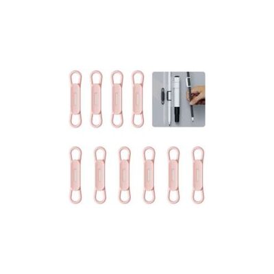 OEM Paquet De 10 Clips Porte-stylo Magnétiques En Silicone Idéal Pour Les Stylos À Encre Gel Ou Les Marqueurs Effaçables À Sec,compatibles Avec Le Bureau,le Réfrigérateur,le Tableau Blanc (rose)-crezuo - Publicité OEM Paquet De 10 Clips Porte-stylo Magnétiques En Silicone Idéal Pour Les Stylos À Encre Gel Ou Les Marqueurs Effaçables À Sec,compatibles Avec Le Bureau,le Réfrigérateur,le Tableau Blanc (rose)-crezuo - Publicité