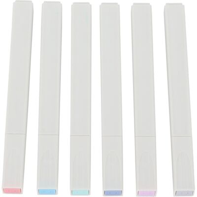LBVIE Surligneurs, Marqueurs À Pointe Biseautée, Stylo Morandi, Stylo Pour Tableau Blanc, Couleurs Pastel, Couleurs Morandi - Publicité LBVIE Surligneurs, Marqueurs À Pointe Biseautée, Stylo Morandi, Stylo Pour Tableau Blanc, Couleurs Pastel, Couleurs Morandi - Publicité