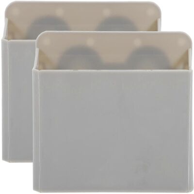 LISATR Lot De 2 Porte-stylos À Ventouse Pour Tableau Blanc De Bureau, Organisateur De Rangement Pour Fournitures De Bureau-10.00x9.20x4.20cm-light Grey - Publicité LISATR Lot De 2 Porte-stylos À Ventouse Pour Tableau Blanc De Bureau, Organisateur De Rangement Pour Fournitures De Bureau-10.00x9.20x4.20cm-light Grey - Publicité