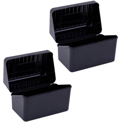 OEM Mini Porte-cartes De Visite En Plastique, Pince Pour Cartes De Visite, Étui De Poche, Fournitures De Bureau En Pp, Lot De 2 - Publicité OEM Mini Porte-cartes De Visite En Plastique, Pince Pour Cartes De Visite, Étui De Poche, Fournitures De Bureau En Pp, Lot De 2 - Publicité