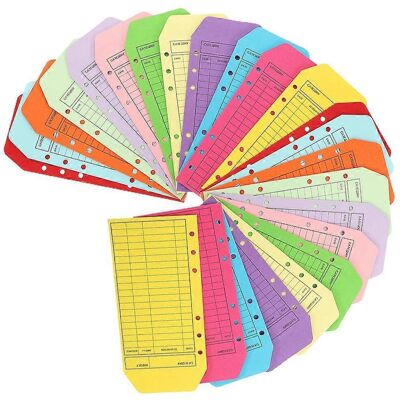LISATR 24 Enveloppes À Billets Décoratives Pour Classeur, À Feuilles Mobiles, Pour Budget Et Fournitures De Reliure-16.50x8.80x0.02cm - Publicité LISATR 24 Enveloppes À Billets Décoratives Pour Classeur, À Feuilles Mobiles, Pour Budget Et Fournitures De Reliure-16.50x8.80x0.02cm - Publicité