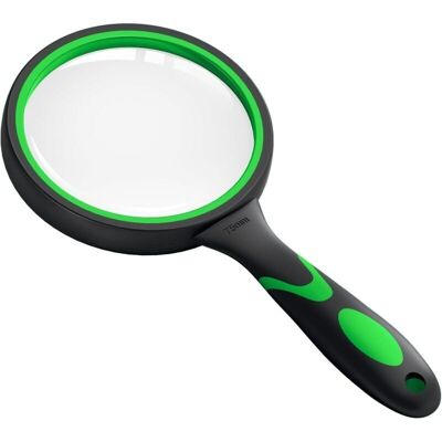 OEM Grande Loupe De Lecture 10 X - Pour Livres Scientifiques, Journaux, Insectes, Hobby, Observation - Qualité Supérieure - Antidérapante - Pour Enfants Et Personnes Âgées - Publicité OEM Grande Loupe De Lecture 10 X - Pour Livres Scientifiques, Journaux, Insectes, Hobby, Observation - Qualité Supérieure - Antidérapante - Pour Enfants Et Personnes Âgées - Publicité