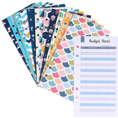 LISATR Ensemble De 26 Enveloppes Budgétaires Créatives À 6 Compartiments Avec Feuilles De Budget Et Étiquettes Autocollantes, Organiseur De Coupons-18x9.2cm - Publicité LISATR Ensemble De 26 Enveloppes Budgétaires Créatives À 6 Compartiments Avec Feuilles De Budget Et Étiquettes Autocollantes, Organiseur De Coupons-18x9.2cm - Publicité