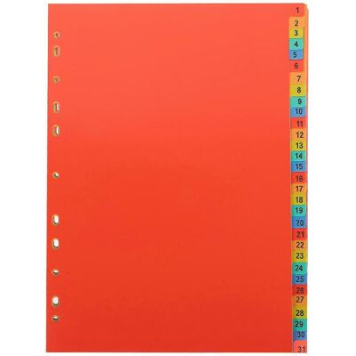 FATRD 1 Jeu De Séparateurs De Classeur A4, Intercalaires Par Matière Pour Classeur, Cahier, Pour L'École Ou Le Bureau-29.8x21cm - Publicité FATRD 1 Jeu De Séparateurs De Classeur A4, Intercalaires Par Matière Pour Classeur, Cahier, Pour L'École Ou Le Bureau-29.8x21cm - Publicité