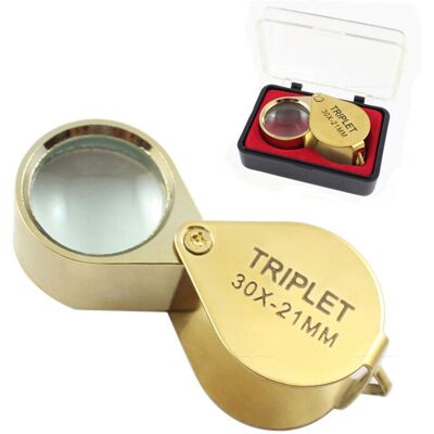 OEM Bijoutier Eye Loupe Verre Loupe 30x Loupe Avec Boîtier 30x Loupe De Poche Pliable En Verre Loupe Botaniste Loupe Bijoutier 30x Loupe De Poche Pour Bijoutier Horloger Lecture De Journal - Publicité OEM Bijoutier Eye Loupe Verre Loupe 30x Loupe Avec Boîtier 30x Loupe De Poche Pliable En Verre Loupe Botaniste Loupe Bijoutier 30x Loupe De Poche Pour Bijoutier Horloger Lecture De Journal - Publicité