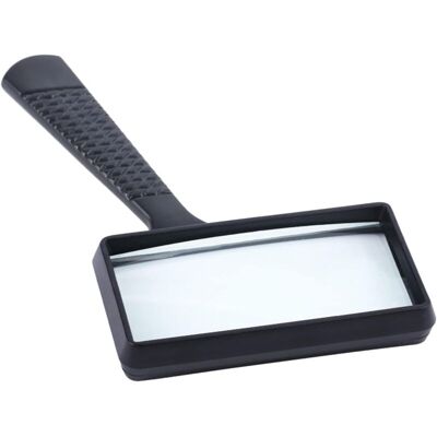 OEM Loupe Lecture Rectangulaire À Main 5x Poignée Plastique 100x50mm Loupe Navigation Livres Documents Journaux Brochures Petites Polices Identification Bijoux - Publicité OEM Loupe Lecture Rectangulaire À Main 5x Poignée Plastique 100x50mm Loupe Navigation Livres Documents Journaux Brochures Petites Polices Identification Bijoux - Publicité