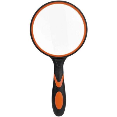 ABCRITAL Grande Loupe De Lecture En Verre Pour Livres Scientifiques, Journaux, Lecture, Insectes, Passe Temps, Observation De Qualité Supérieure,noir Et Orange - Publicité ABCRITAL Grande Loupe De Lecture En Verre Pour Livres Scientifiques, Journaux, Lecture, Insectes, Passe Temps, Observation De Qualité Supérieure,noir Et Orange - Publicité