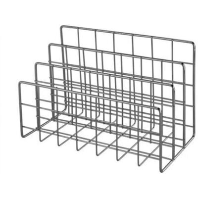ZVD Support De Rangement En Papier À Lettres En Métal Avec 3 Compartiments, Le Support De Livre En Métal Peut Ranger Vos Documents, Journaux, Livres (noir Brillant) - Publicité ZVD Support De Rangement En Papier À Lettres En Métal Avec 3 Compartiments, Le Support De Livre En Métal Peut Ranger Vos Documents, Journaux, Livres (noir Brillant) - Publicité