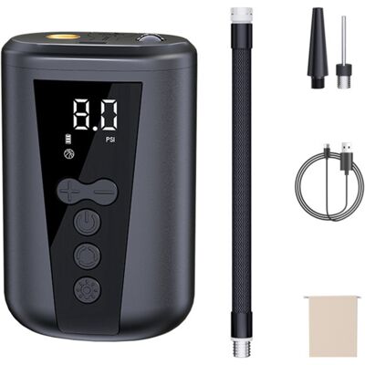 OEM Pompe À Ballon Électrique Portable Avec Écran Lcd Et Aiguille Pour Ballons De Volley-ball, Football Et Autres Sports. Publicité OEM Pompe À Ballon Électrique Portable Avec Écran Lcd Et Aiguille Pour Ballons De Volley-ball, Football Et Autres Sports. Publicité
