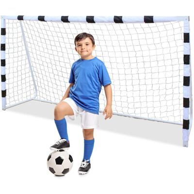OEM But De Football Portable Pour Enfants Avec Filet, 305 X 201 Cm (10 Pi X 6,6 Pi), Idéal Pour Le Jardin. Publicité OEM But De Football Portable Pour Enfants Avec Filet, 305 X 201 Cm (10 Pi X 6,6 Pi), Idéal Pour Le Jardin. Publicité