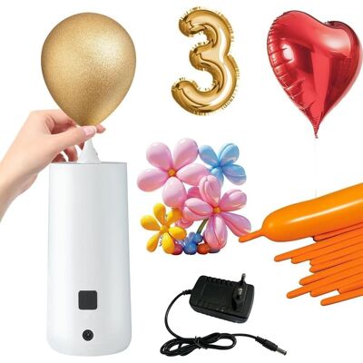 OEM Pompe Électrique Ballon Pour Ballons Animaux,gonfleur Electrique Ballons De Modélisation Magiques,pompe À Ballon Pour Ballon,balle De Bobo,balle De Yoga,ballon De Magique,sacs De Colonne D’air - Publicité OEM Pompe Électrique Ballon Pour Ballons Animaux,gonfleur Electrique Ballons De Modélisation Magiques,pompe À Ballon Pour Ballon,balle De Bobo,balle De Yoga,ballon De Magique,sacs De Colonne D’air - Publicité