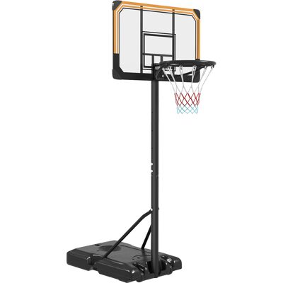 OEM Panier De Basket Sur Pied Hauteur Réglable 213 - 243 Cm Avec Base De Lestage Roulettes Panneau Arrière Robuste Noir - Publicité OEM Panier De Basket Sur Pied Hauteur Réglable 213 - 243 Cm Avec Base De Lestage Roulettes Panneau Arrière Robuste Noir - Publicité