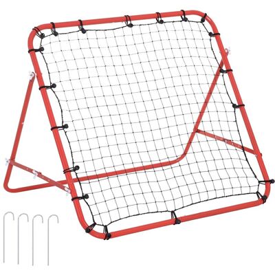 OEM Mur De Rebond/filet De But De Football, 96 X 80 X 96 Cm, Angle Réglable, Rouge Et Noir, Idéal Pour L'Entraînement Et Les Matchs - Publicité OEM Mur De Rebond/filet De But De Football, 96 X 80 X 96 Cm, Angle Réglable, Rouge Et Noir, Idéal Pour L'Entraînement Et Les Matchs - Publicité