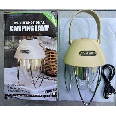 FLAMMKRAFT Lampe D'Ambiance Led Pour Tente Extérieure À Lumière Chaude, Intensité Variable, Avec Indicateur De Batterie. Publicité FLAMMKRAFT Lampe D'Ambiance Led Pour Tente Extérieure À Lumière Chaude, Intensité Variable, Avec Indicateur De Batterie. Publicité