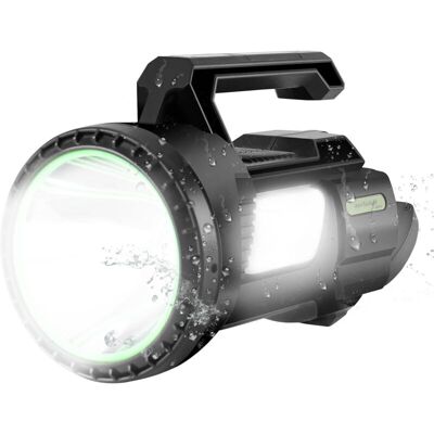 OEM Lampe Torche Led Rechargeable Super Lumineuse 1200 Lumens - Zoom Réglable Étanche - Pour Camping, Randonnée, Urgences-dou - Publicité OEM Lampe Torche Led Rechargeable Super Lumineuse 1200 Lumens - Zoom Réglable Étanche - Pour Camping, Randonnée, Urgences-dou - Publicité
