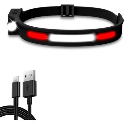 SCORPIO Lampes Frontales Rechargeable Etanche Et 5 Modes Halolight 350 Lumens, Lampe Frontale Running, Enfants, Camping, Vélo, Pêche Led Lumineuse Headlight - Publicité SCORPIO Lampes Frontales Rechargeable Etanche Et 5 Modes Halolight 350 Lumens, Lampe Frontale Running, Enfants, Camping, Vélo, Pêche Led Lumineuse Headlight - Publicité