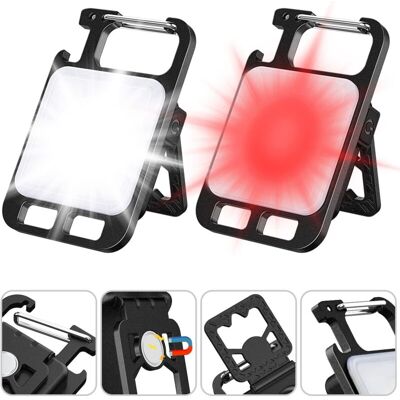 Melissa Mini Led Lampe De Travail Portable 2 Pièces, 1000 Lumens Lampe De Poche Porte-clés Rechargeable Usbc, Décapsuleur Et Aimant, 4 Modes Lampe D'Inspection Étanche Pour Réparation Camping Urgence [classe - Publicité Melissa Mini Led Lampe De Travail Portable 2 Pièces, 1000 Lumens Lampe De Poche Porte-clés Rechargeable Usbc, Décapsuleur Et Aimant, 4 Modes Lampe D'Inspection Étanche Pour Réparation Camping Urgence [classe - Publicité