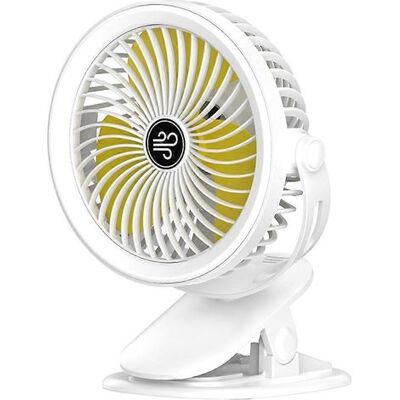FLAMMKRAFT Ventilateur D'Extérieur Avec Lampe De Camping, 3 Vitesses Réglables, Rotation À 720 Degrés - Publicité FLAMMKRAFT Ventilateur D'Extérieur Avec Lampe De Camping, 3 Vitesses Réglables, Rotation À 720 Degrés - Publicité