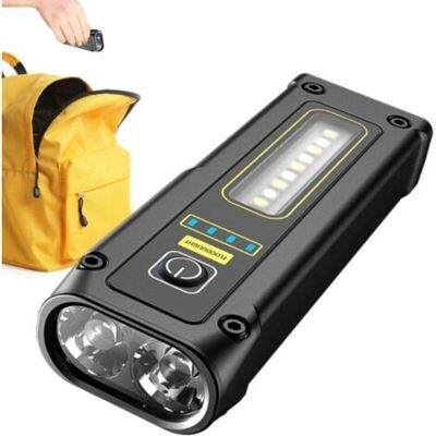 BRAST Lampe Torchemini Flashlight,waterproof Powerful Flashlight - Usb Rechargeable Flashlight, Flash Light For Camping, Hiking-b - Publicité BRAST Lampe Torchemini Flashlight,waterproof Powerful Flashlight - Usb Rechargeable Flashlight, Flash Light For Camping, Hiking-b - Publicité