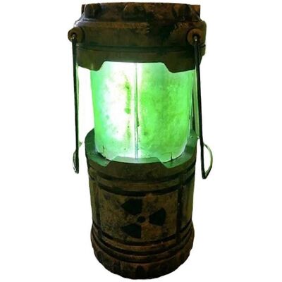 FLAMMKRAFT Lampe Miniature De Réacteur Nucléaire Rétro Horrible, Lanterne De Camping Multifonctionnelle Et Portable Pour La Maison Haun - Publicité FLAMMKRAFT Lampe Miniature De Réacteur Nucléaire Rétro Horrible, Lanterne De Camping Multifonctionnelle Et Portable Pour La Maison Haun - Publicité