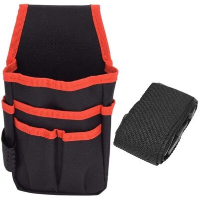 MOXIE Pochette À Outils, Pochette À Outils Multifonction Portable En Tissu Oxford Sac De Taille De Camping D'Escalade De Montagne En Plein Air Avec Ceinture(bord Rouge Avec Ceinture) - Publicité MOXIE Pochette À Outils, Pochette À Outils Multifonction Portable En Tissu Oxford Sac De Taille De Camping D'Escalade De Montagne En Plein Air Avec Ceinture(bord Rouge Avec Ceinture) - Publicité