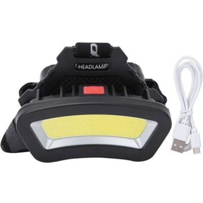 ABYSSE Lampe Frontale Rechargeable Super Bright Led Lampe De Poche High Lumens Léger Imperméable Réglable Lampe Frontale - Publicité ABYSSE Lampe Frontale Rechargeable Super Bright Led Lampe De Poche High Lumens Léger Imperméable Réglable Lampe Frontale - Publicité