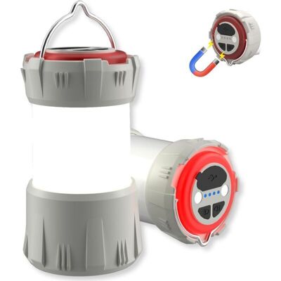 SANS MARQUE Lanterne De Camping Led Rechargeable, 9 Modes D'Éclairage, Lampe De Camping Étanche Ip44 Et Anti-poussière, Lampe De Poche Parfaite Pour Le Camping, La Randonnée, L'Escalade, La Pêche, L'Ent - Publicité SANS MARQUE Lanterne De Camping Led Rechargeable, 9 Modes D'Éclairage, Lampe De Camping Étanche Ip44 Et Anti-poussière, Lampe De Poche Parfaite Pour Le Camping, La Randonnée, L'Escalade, La Pêche, L'Ent - Publicité