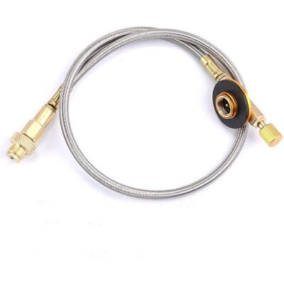 MOXIE Adaptateur De Réservoir De Carburant Pour Camping Et Randonnée - Adaptateur De Conversion Pour Réchaud De Gaz Butane (tube D'Extension De Réservoir De Gaz Plat) - Publicité MOXIE Adaptateur De Réservoir De Carburant Pour Camping Et Randonnée - Adaptateur De Conversion Pour Réchaud De Gaz Butane (tube D'Extension De Réservoir De Gaz Plat) - Publicité