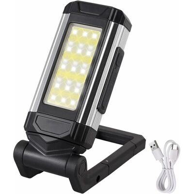 Scotch Lampe De Travail Led Ipx6 Étanche, Lampe Portable Led Rechargeable Xpe Cob Lampe De Camping Avec Fonction De Charge Avec Base Magnétique Et Crochet Pr Garage,randonnée, Utilisation D' - Publicité Scotch Lampe De Travail Led Ipx6 Étanche, Lampe Portable Led Rechargeable Xpe Cob Lampe De Camping Avec Fonction De Charge Avec Base Magnétique Et Crochet Pr Garage,randonnée, Utilisation D' - Publicité