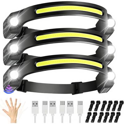 OEM Lampe Torche Frontale Rechargeable Usb Led 350 Lumens 6 Modes 230 Degrés De Vision Large Lampe De Poche Étanche Ipx4 Cadeau Pour Adultes, Enfants, Camping, Course À Pied, Pêche, Cyclisme,running - Publicité OEM Lampe Torche Frontale Rechargeable Usb Led 350 Lumens 6 Modes 230 Degrés De Vision Large Lampe De Poche Étanche Ipx4 Cadeau Pour Adultes, Enfants, Camping, Course À Pied, Pêche, Cyclisme,running - Publicité