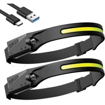 SCORPIO Lampe Frontale Led Rechargeable, 2pcs Torches Frontales De Course Étanches, Lampe Frontale Avec Fonction De Capteur Sensible Et 5 Modes, Adaptée À La Randonnée, Camping Et À La Pêche, - Publicité SCORPIO Lampe Frontale Led Rechargeable, 2pcs Torches Frontales De Course Étanches, Lampe Frontale Avec Fonction De Capteur Sensible Et 5 Modes, Adaptée À La Randonnée, Camping Et À La Pêche, - Publicité